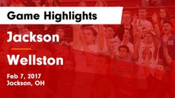 Jackson  vs Wellston Game Highlights - Feb 7, 2017