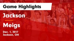 Jackson  vs Meigs  Game Highlights - Dec. 1, 2017