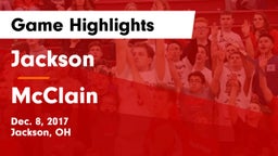 Jackson  vs McClain  Game Highlights - Dec. 8, 2017