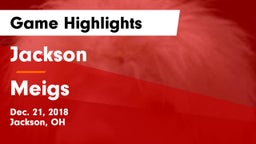 Jackson  vs Meigs  Game Highlights - Dec. 21, 2018