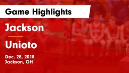 Jackson  vs Unioto  Game Highlights - Dec. 28, 2018