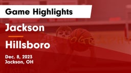 Jackson  vs Hillsboro Game Highlights - Dec. 8, 2023