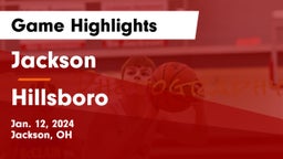 Jackson  vs Hillsboro Game Highlights - Jan. 12, 2024