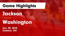 Jackson  vs Washington  Game Highlights - Jan. 20, 2018