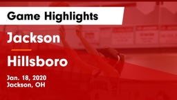 Jackson  vs Hillsboro Game Highlights - Jan. 18, 2020