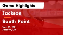 Jackson  vs South Point  Game Highlights - Jan. 23, 2021