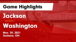 Jackson  vs Washington  Game Highlights - Nov. 29, 2021