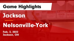 Jackson  vs Nelsonville-York  Game Highlights - Feb. 3, 2022