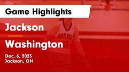 Jackson  vs Washington  Game Highlights - Dec. 6, 2023