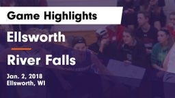 Ellsworth  vs River Falls  Game Highlights - Jan. 2, 2018