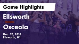 Ellsworth  vs Osceola  Game Highlights - Dec. 20, 2018