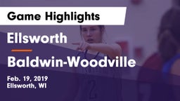 Ellsworth  vs Baldwin-Woodville  Game Highlights - Feb. 19, 2019