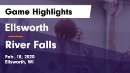 Ellsworth  vs River Falls  Game Highlights - Feb. 18, 2020