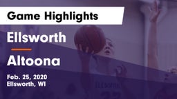 Ellsworth  vs Altoona  Game Highlights - Feb. 25, 2020