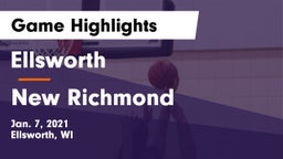 Ellsworth  vs New Richmond  Game Highlights - Jan. 7, 2021