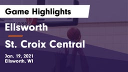 Ellsworth  vs St. Croix Central  Game Highlights - Jan. 19, 2021