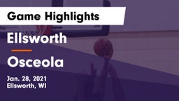 Ellsworth  vs Osceola  Game Highlights - Jan. 28, 2021