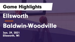 Ellsworth  vs Baldwin-Woodville  Game Highlights - Jan. 29, 2021