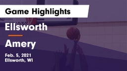 Ellsworth  vs Amery  Game Highlights - Feb. 5, 2021