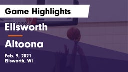 Ellsworth  vs Altoona  Game Highlights - Feb. 9, 2021