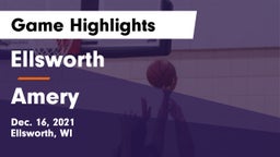 Ellsworth  vs Amery  Game Highlights - Dec. 16, 2021