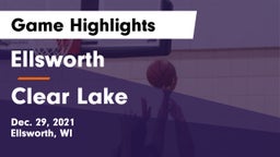 Ellsworth  vs Clear Lake  Game Highlights - Dec. 29, 2021