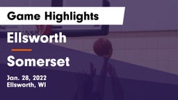 Ellsworth  vs Somerset  Game Highlights - Jan. 28, 2022