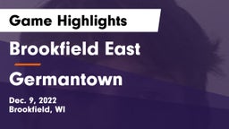 Brookfield East  vs Germantown  Game Highlights - Dec. 9, 2022