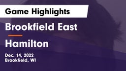 Brookfield East  vs Hamilton  Game Highlights - Dec. 14, 2022