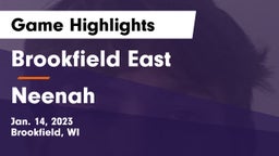 Brookfield East  vs Neenah  Game Highlights - Jan. 14, 2023