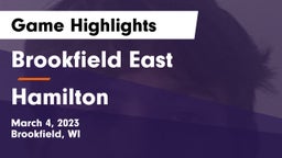 Brookfield East  vs Hamilton  Game Highlights - March 4, 2023