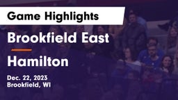 Brookfield East  vs Hamilton  Game Highlights - Dec. 22, 2023