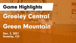 Greeley Central  vs Green Mountain  Game Highlights - Dec. 2, 2021