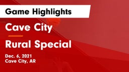Cave City  vs Rural Special  Game Highlights - Dec. 6, 2021