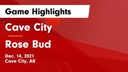 Cave City  vs Rose Bud  Game Highlights - Dec. 14, 2021