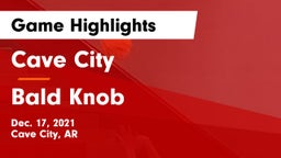 Cave City  vs Bald Knob  Game Highlights - Dec. 17, 2021