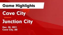 Cave City  vs Junction City  Game Highlights - Dec. 30, 2021