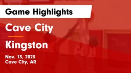 Cave City  vs Kingston  Game Highlights - Nov. 13, 2023