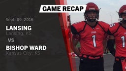 Recap: Lansing  vs. Bishop Ward  2016