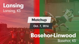 Matchup: Lansing  vs. Basehor-Linwood  2016