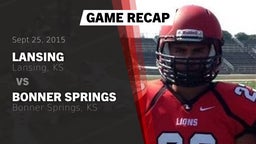 Recap: Lansing  vs. Bonner Springs  2015
