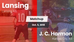 Matchup: Lansing  vs. J. C. Harmon  2018