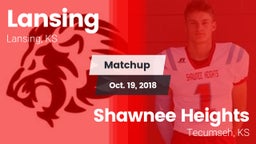 Matchup: Lansing  vs. Shawnee Heights  2018