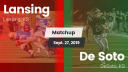 Matchup: Lansing  vs. De Soto  2019