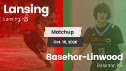 Matchup: Lansing  vs. Basehor-Linwood  2020