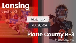 Matchup: Lansing  vs. Platte County R-3 2020