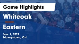 Whiteoak  vs Eastern  Game Highlights - Jan. 9, 2024