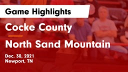 Cocke County  vs North Sand Mountain  Game Highlights - Dec. 30, 2021