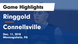 Ringgold  vs Connellsville  Game Highlights - Dec. 11, 2018