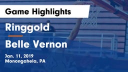 Ringgold  vs Belle Vernon  Game Highlights - Jan. 11, 2019